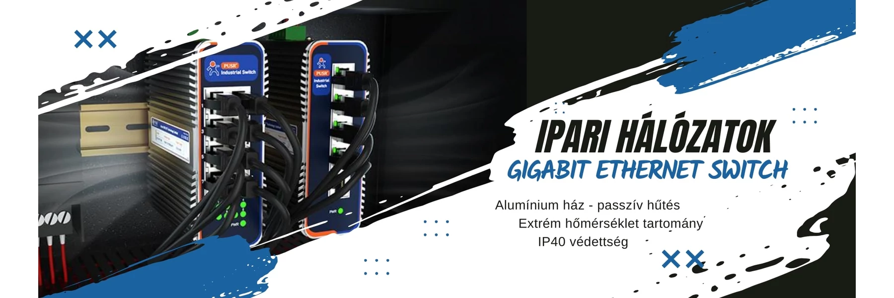Ipari switchek