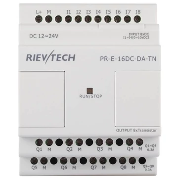 Rievtech PR-E-16DC-DA-TN Tranzisztoros bővítő modul