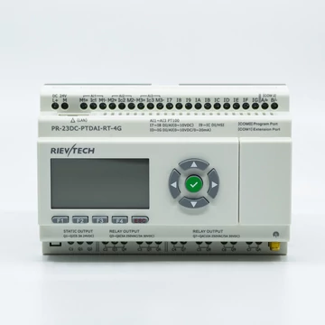 Rievtech PR-23DC-PTDAI-RT-4G 4G PLC PT100 bemenetekkel
