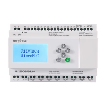 Rievtech PR-26DC-DAI-RA-N Ethernet PLC webszerverrel és beépített MQTT-vel