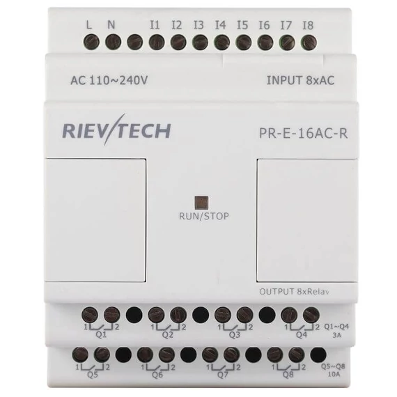 Rievtech PR-E-16AC-R AC bővítő modul