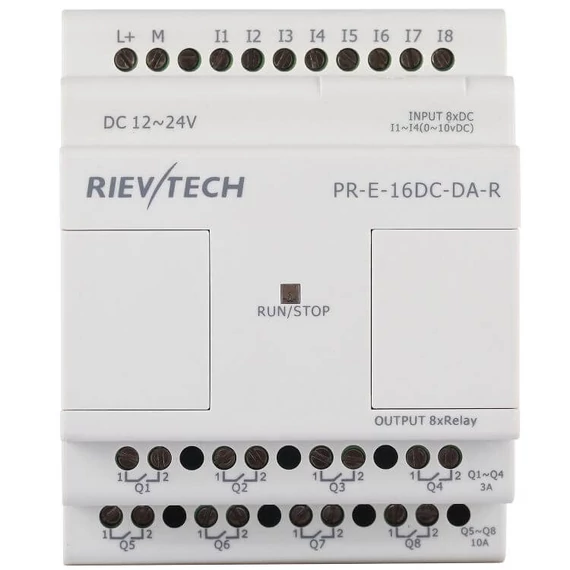 Rievtech SR-12DC-DA-R Ethernet PLC