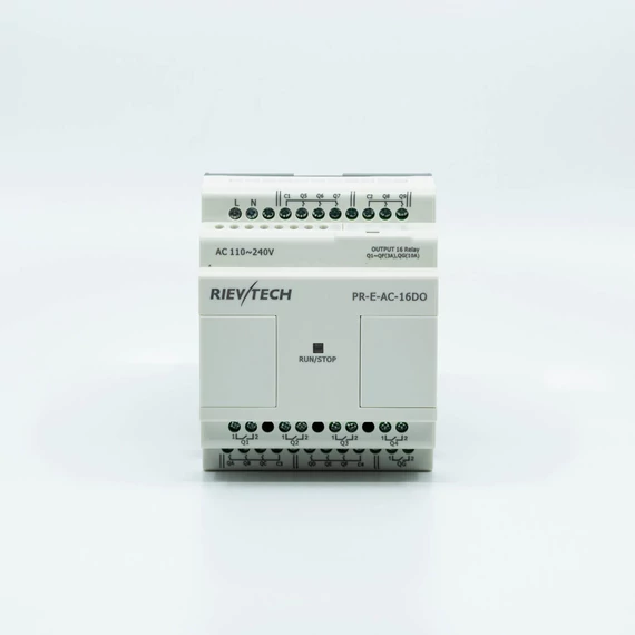 Rievtech PR-E-AC-16DO Relés bővítő modul