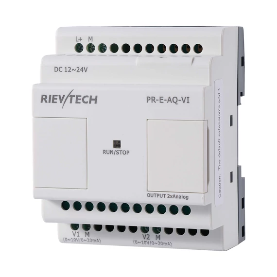 Rievtech PR-E-AQ-VI Analóg kimeneti modul (0-10V / 0-20mA)