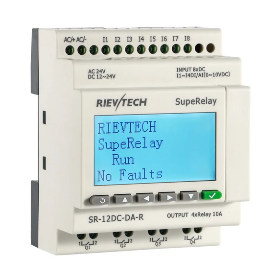 Rievtech SR-12DC-DA-R Ethernet PLC
