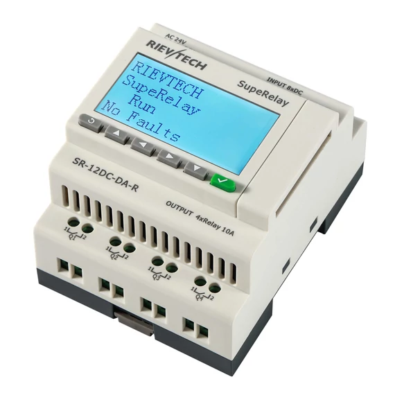 Rievtech SR-12DC-DA-R Ethernet PLC