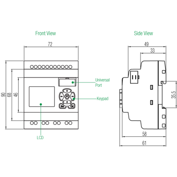 Rievtech PR-12AC-R PLC