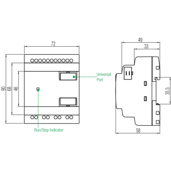 Rievtech PR-12DC-DA-R-E PLC