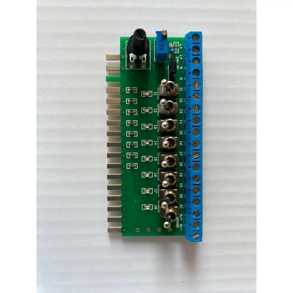 Rievtech I/O teszter sorkapocs kivezetéssel