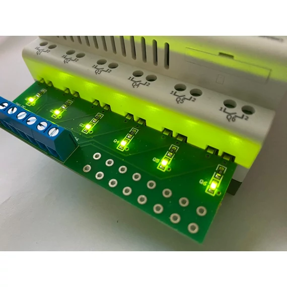 Rievtech I/O teszter sorkapocs kivezetéssel